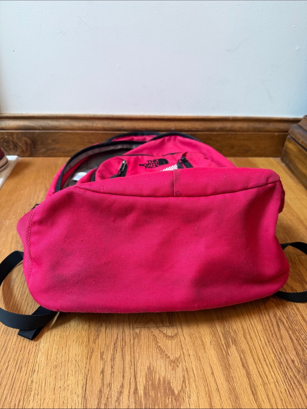 The North Face Wasatch Pink Backpack Well Loved - Picture 8 of 13